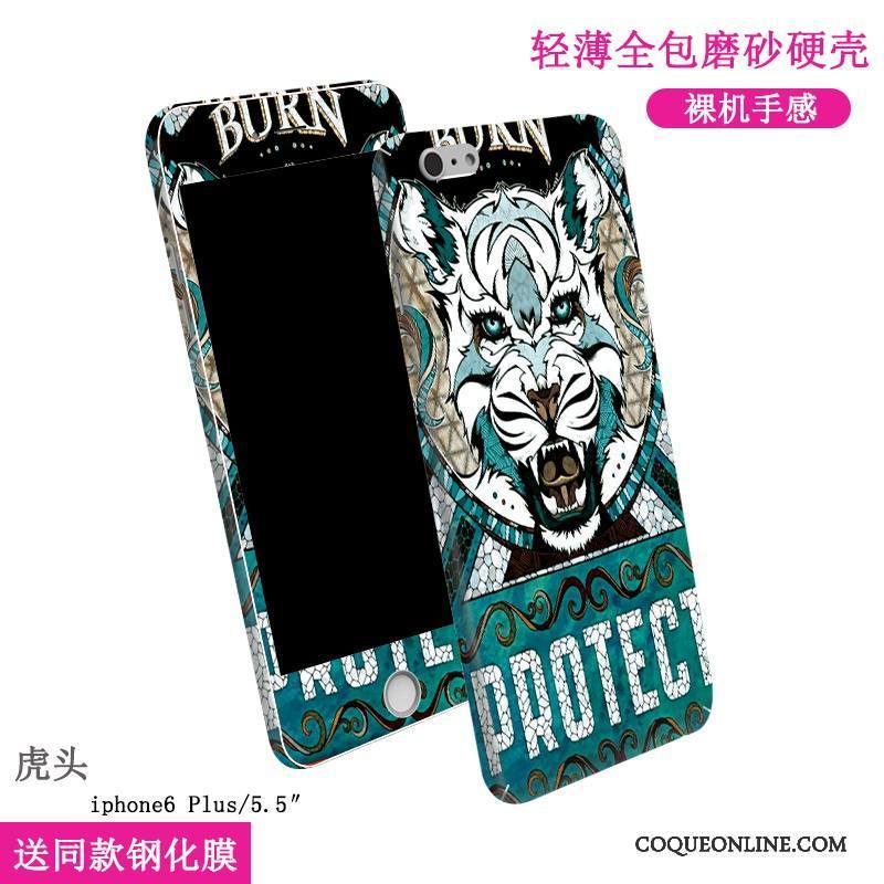 iPhone 6/6s Plus Coque De Téléphone Tout Compris Difficile Incassable Membrane Dessin Animé Étui