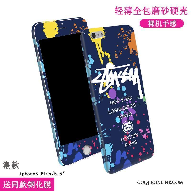 iPhone 6/6s Plus Coque De Téléphone Tout Compris Difficile Incassable Membrane Dessin Animé Étui