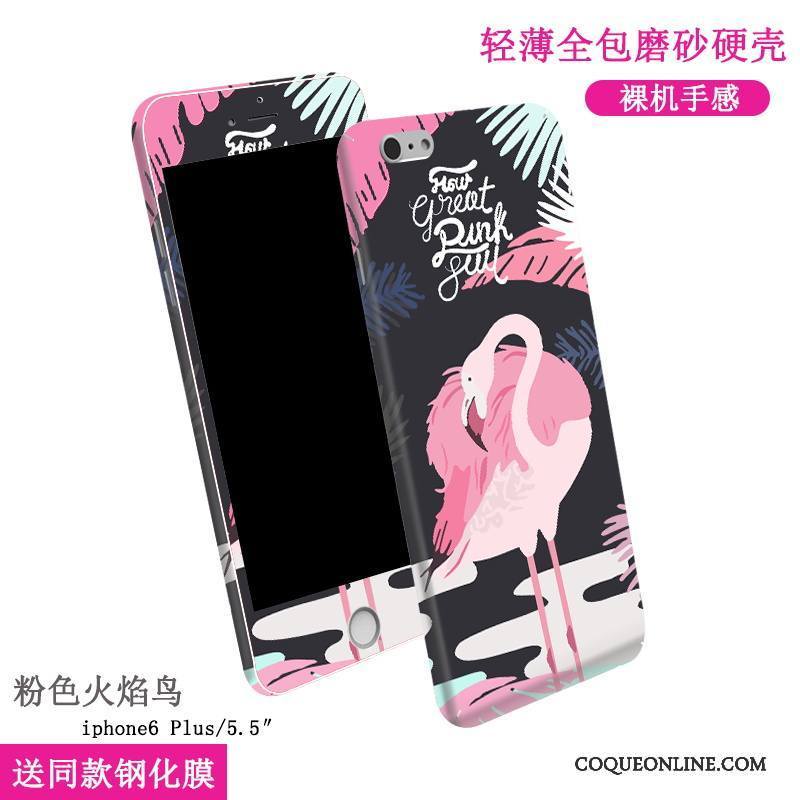 iPhone 6/6s Plus Coque De Téléphone Tout Compris Difficile Incassable Membrane Dessin Animé Étui