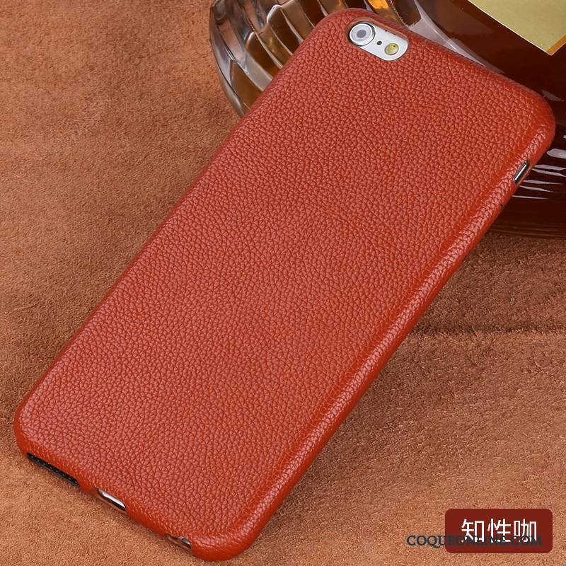 iPhone 6/6s Plus Coque Tout Compris Étui En Cuir Or Rose Marque De Tendance Personnalisé Protection Incassable