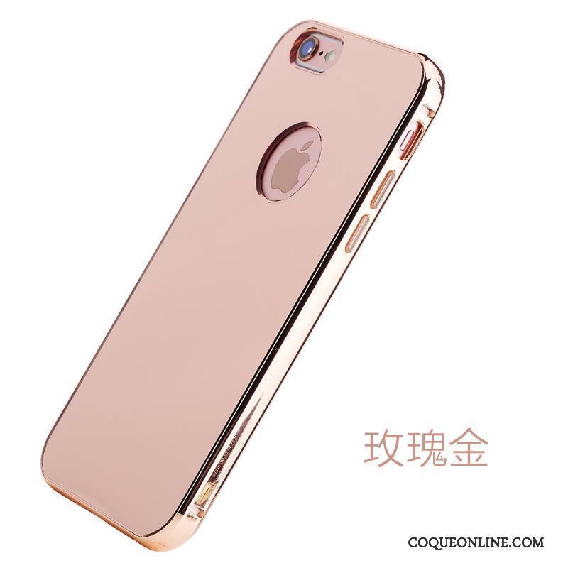 iPhone 6/6s Plus Créatif Métal Or Border Coque De Téléphone Protection Personnalité