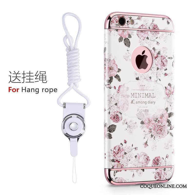 iPhone 6/6s Plus Marque De Tendance Difficile Coque Rose Étui Élégant Tout Compris