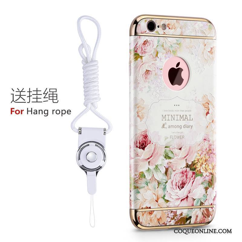 iPhone 6/6s Plus Marque De Tendance Difficile Coque Rose Étui Élégant Tout Compris