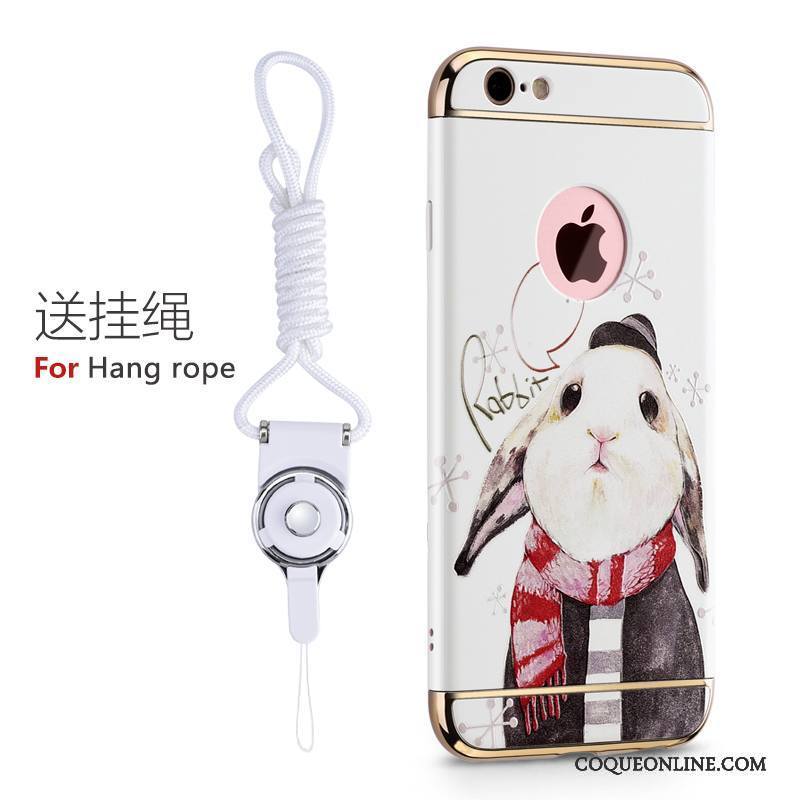 iPhone 6/6s Plus Marque De Tendance Difficile Coque Rose Étui Élégant Tout Compris