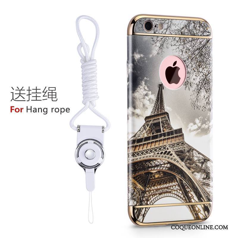 iPhone 6/6s Plus Marque De Tendance Difficile Coque Rose Étui Élégant Tout Compris