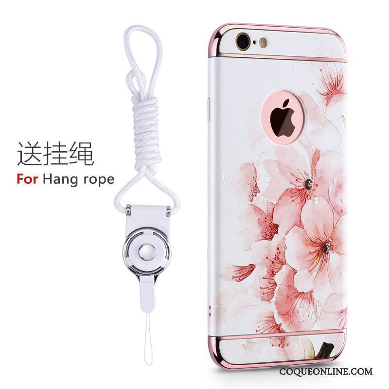 iPhone 6/6s Plus Marque De Tendance Difficile Coque Rose Étui Élégant Tout Compris