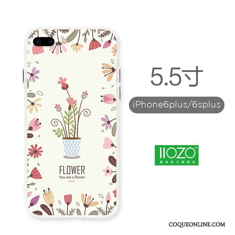 iPhone 6/6s Plus Multicolore Tendance Téléphone Portable Étui Silicone Coque De Téléphone Créatif