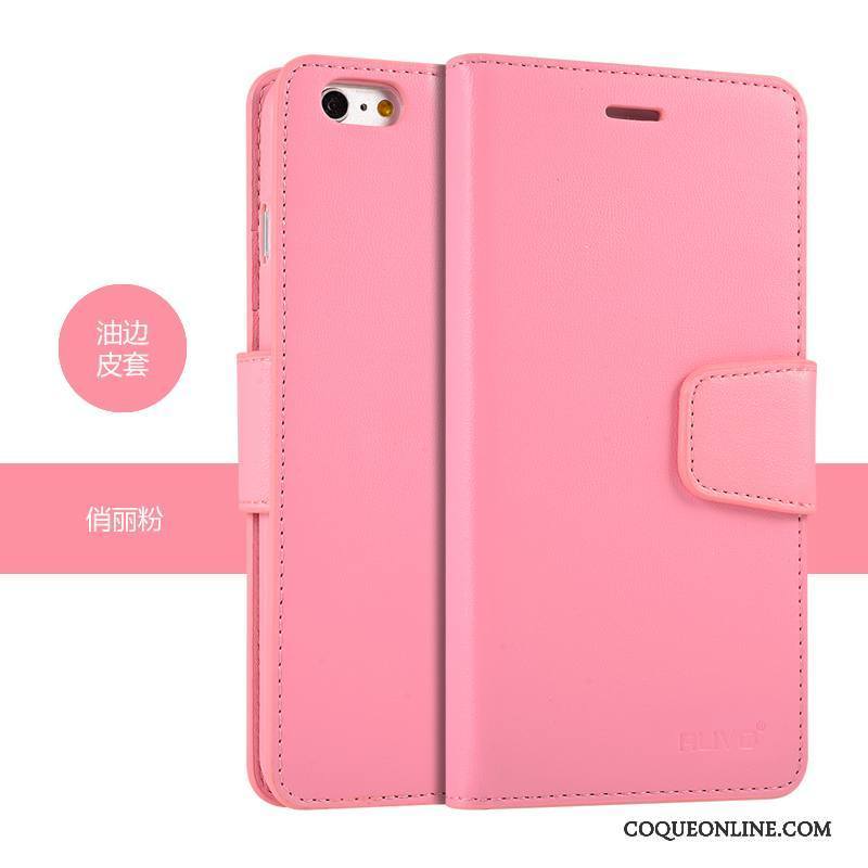 iPhone 6/6s Plus Protection Coque De Téléphone Fluide Doux Clamshell Étui Silicone Étui En Cuir