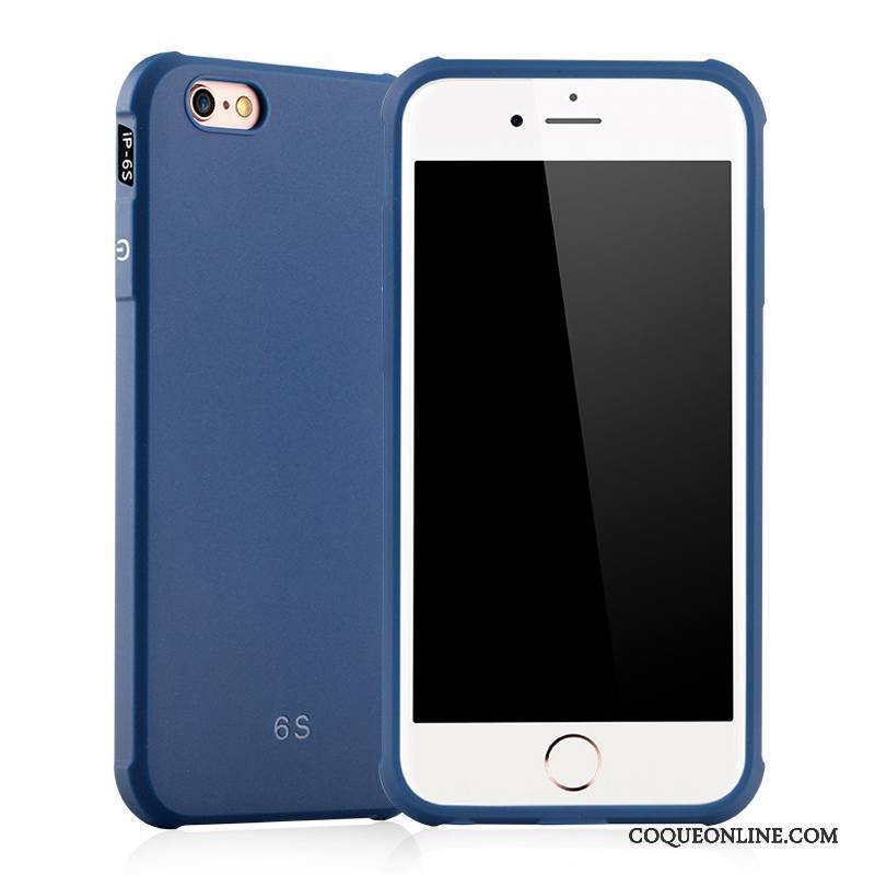 iPhone 6/6s Plus Protection Incassable Bleu Coque De Téléphone Fluide Doux Étui Tendance