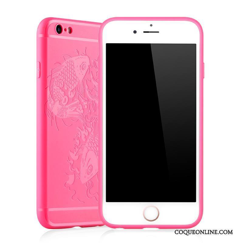 iPhone 6/6s Plus Protection Incassable Bleu Coque De Téléphone Fluide Doux Étui Tendance