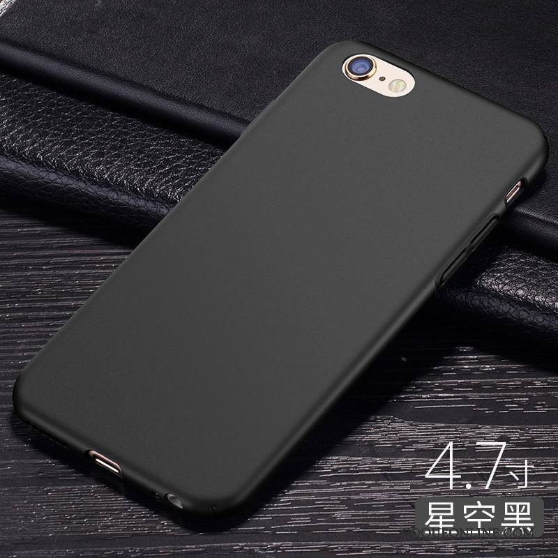 iPhone 6/6s Plus Silicone Rouge Difficile Coque De Téléphone Noir Très Mince Modèle