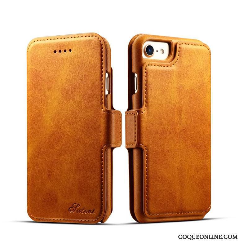 iPhone 6/6s Plus Tendance Étui Carte Étui En Cuir Incassable Protection Coque De Téléphone