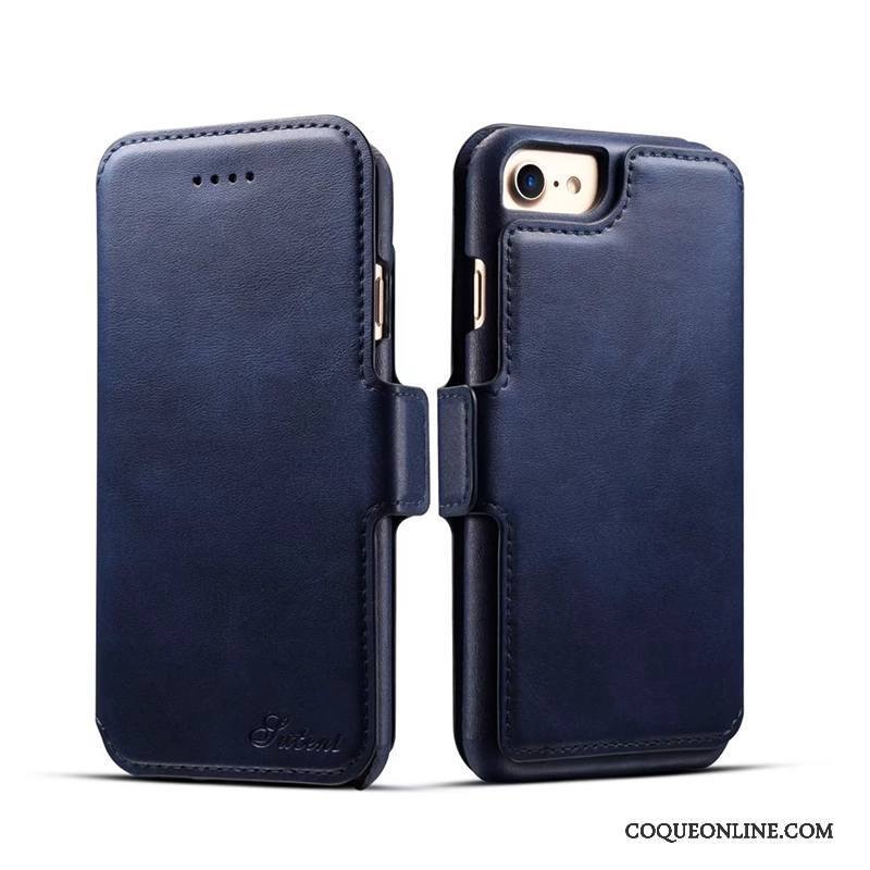 iPhone 6/6s Plus Tendance Étui Carte Étui En Cuir Incassable Protection Coque De Téléphone