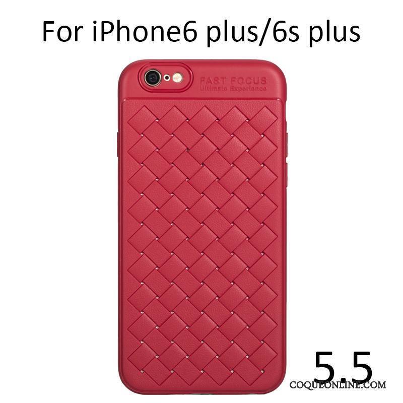 iPhone 6/6s Plus Tout Compris Nouveau Coque De Téléphone Silicone Rose Modèle Fleurie Cuir