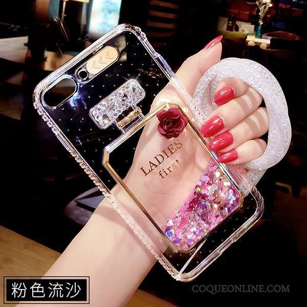 iPhone 6/6s Plus Transparent Personnalité Tendance Ornements Suspendus Tout Compris Silicone Coque De Téléphone