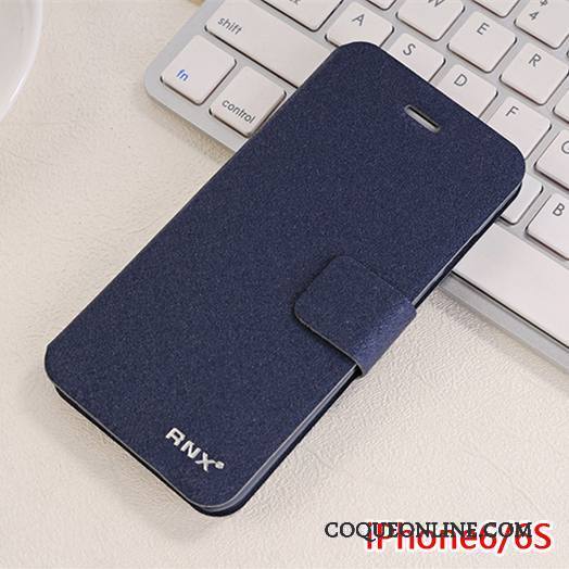 iPhone 6/6s Protection Étui En Cuir Coque Difficile Bleu Incassable De Téléphone