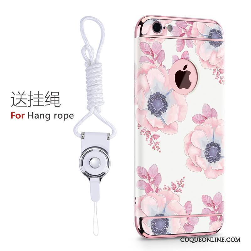 iPhone 6/6s Rose Difficile Élégant Tout Compris Coque Étui Marque De Tendance