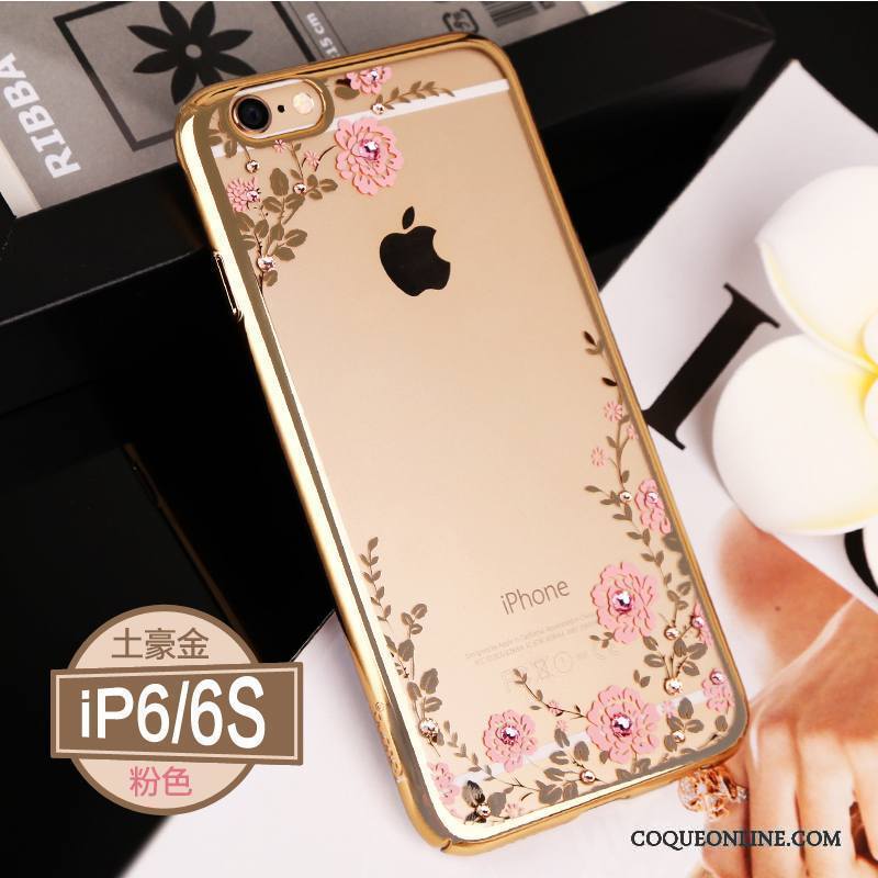 iPhone 6/6s Strass Transparent Tout Compris Difficile Nouveau Coque De Téléphone