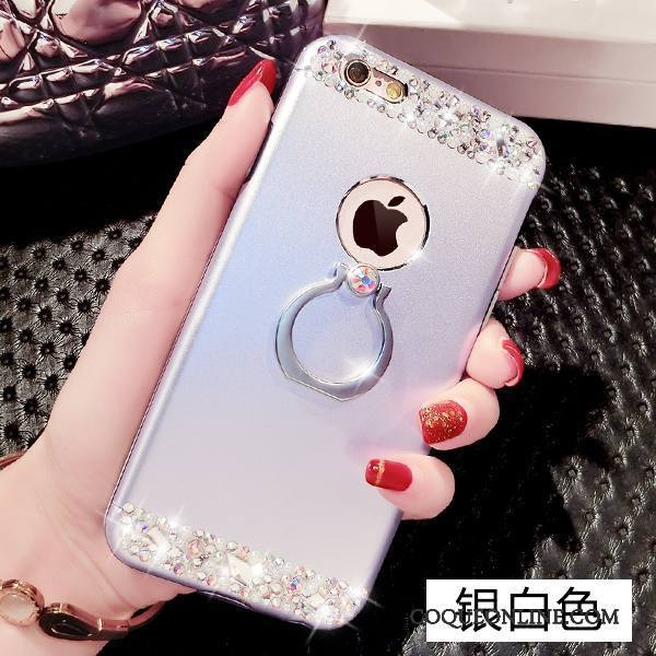 iPhone 6/6s Support Coque De Téléphone Strass Luxe Anneau Rouge Incassable