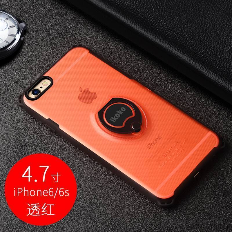 iPhone 6/6s À Bord Silicone Rouge Coque De Téléphone Anneau Incassable Tendance