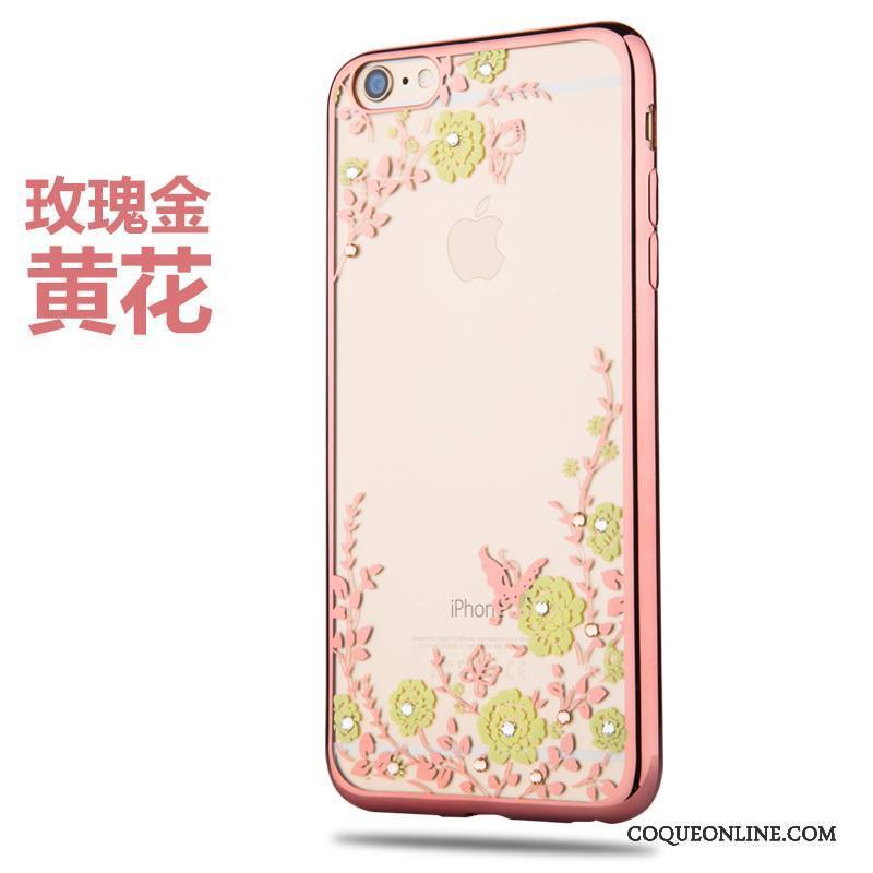 iPhone 6/6s Étoile Coque De Téléphone Silicone Étui Créatif Anneau Protection