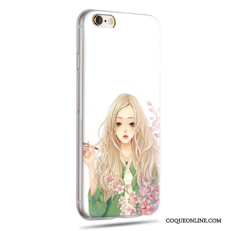 iPhone 6/6s Étui Étoile Dessin Animé Vert Téléphone Portable Coque De Téléphone Silicone