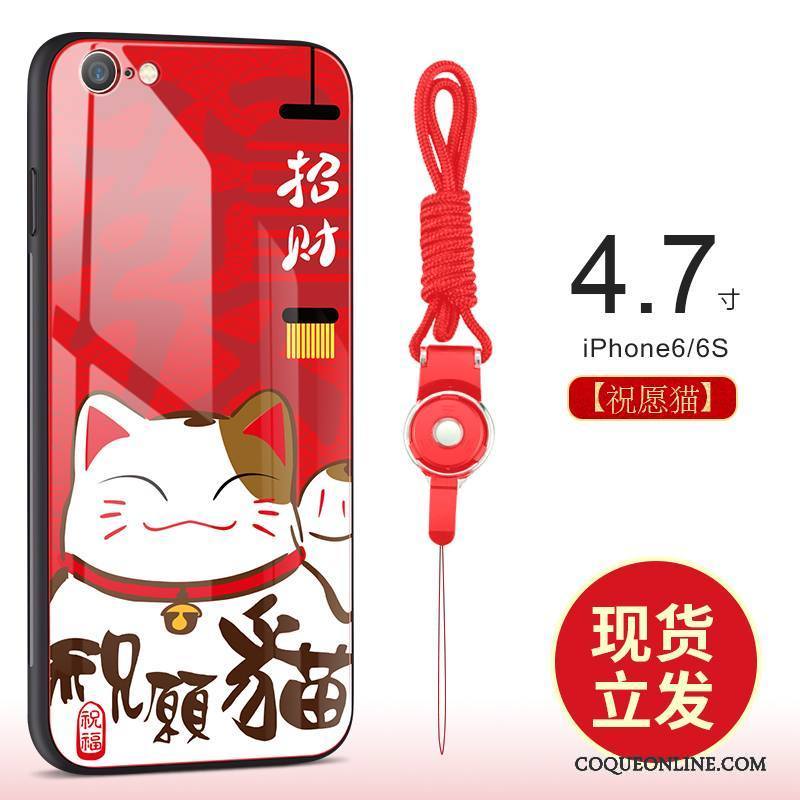 iPhone 7 Chiens Rouge Tout Compris Richesse Coque De Téléphone Chat Incassable