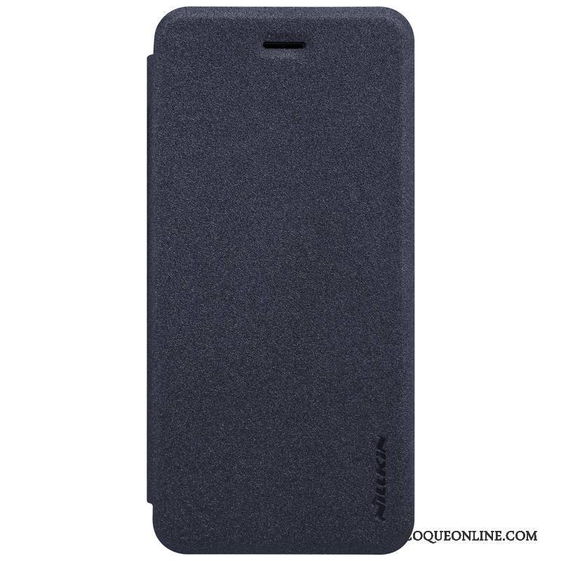 iPhone 7 Clamshell Étui Protection Bleu Coque De Téléphone Incassable Étui En Cuir