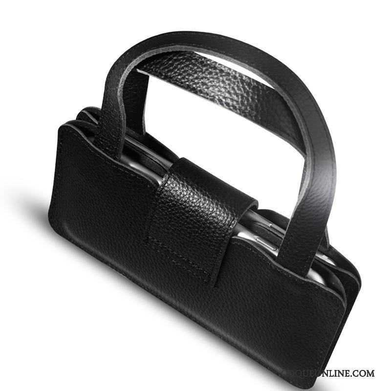 iPhone 7 Coque Cool Noir Sac De Taille Fluide Doux Téléphone Portable Protection Étui