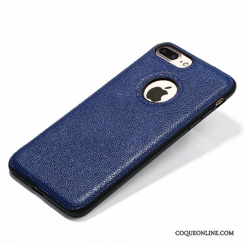 iPhone 7 Coque De Téléphone Incassable Étui En Cuir Protection Couvercle Arrière Tout Compris Or Rose