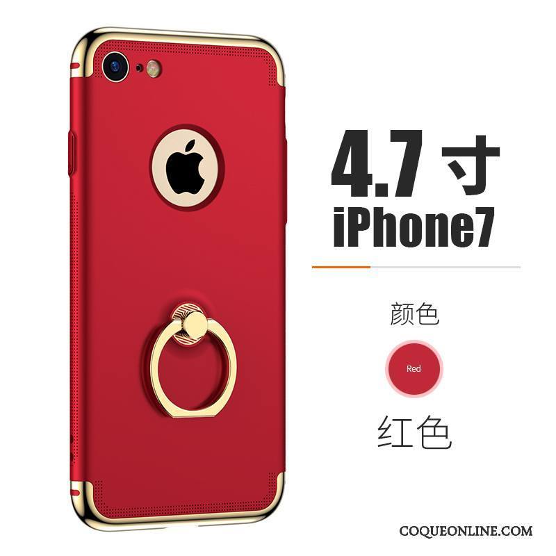 iPhone 7 Coque Tout Compris Difficile Étui Nouveau Or Tendance Incassable