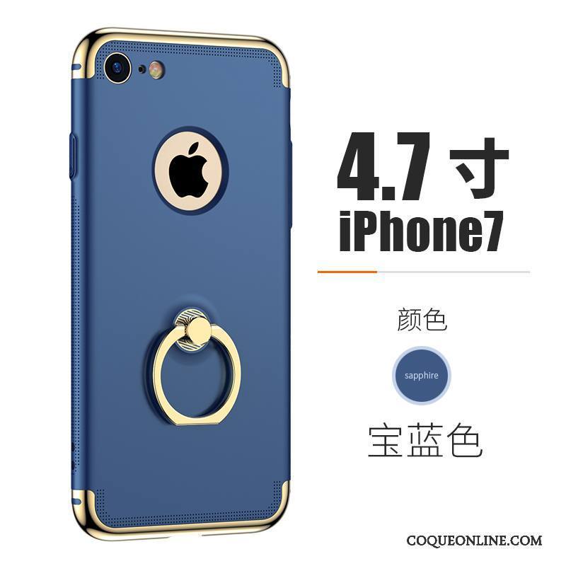 iPhone 7 Coque Tout Compris Difficile Étui Nouveau Or Tendance Incassable