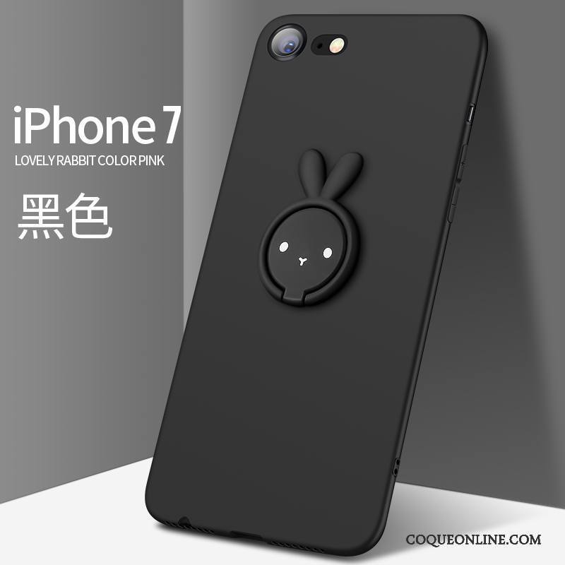 iPhone 7 Créatif Coque De Téléphone Incassable Étui Rose Silicone Personnalité