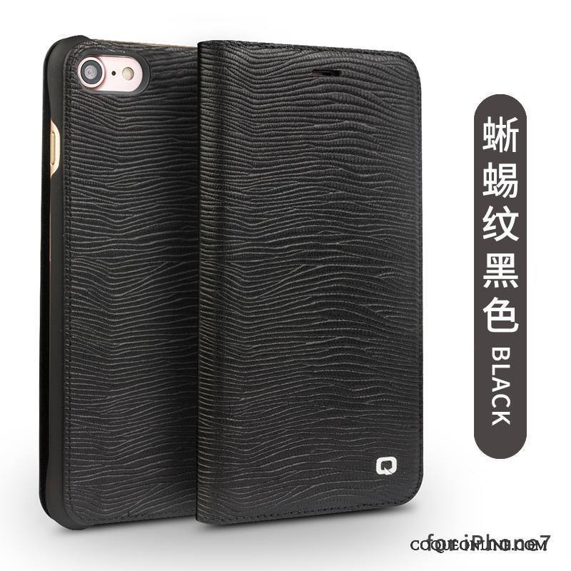 iPhone 7 Cuir Véritable Étui En Cuir Housse Téléphone Portable Business Coque De Téléphone Protection