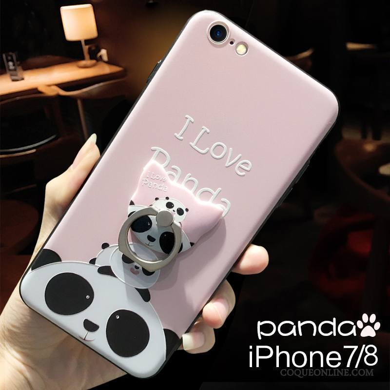 iPhone 7 Gaufrage Incassable Marque De Tendance Nouveau Coque De Téléphone Amoureux Dessin Animé