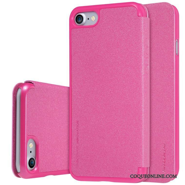 iPhone 7 Or Rose Téléphone Portable Étui Protection Housse Coque De Téléphone Étui En Cuir