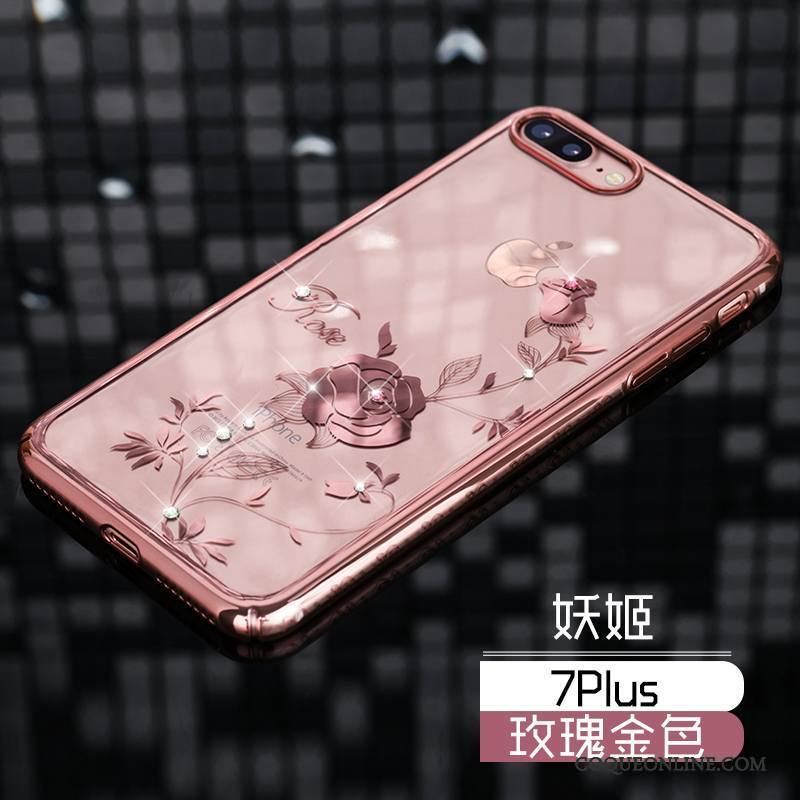 iPhone 7 Plus Coque Luxe Étui Nouveau Difficile Strass Incassable