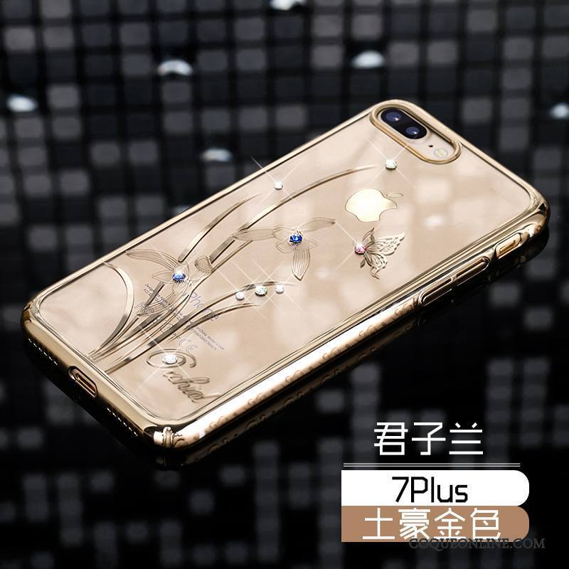 iPhone 7 Plus Coque Luxe Étui Nouveau Difficile Strass Incassable