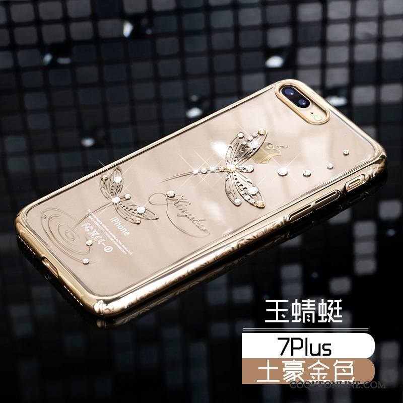 iPhone 7 Plus Coque Luxe Étui Nouveau Difficile Strass Incassable