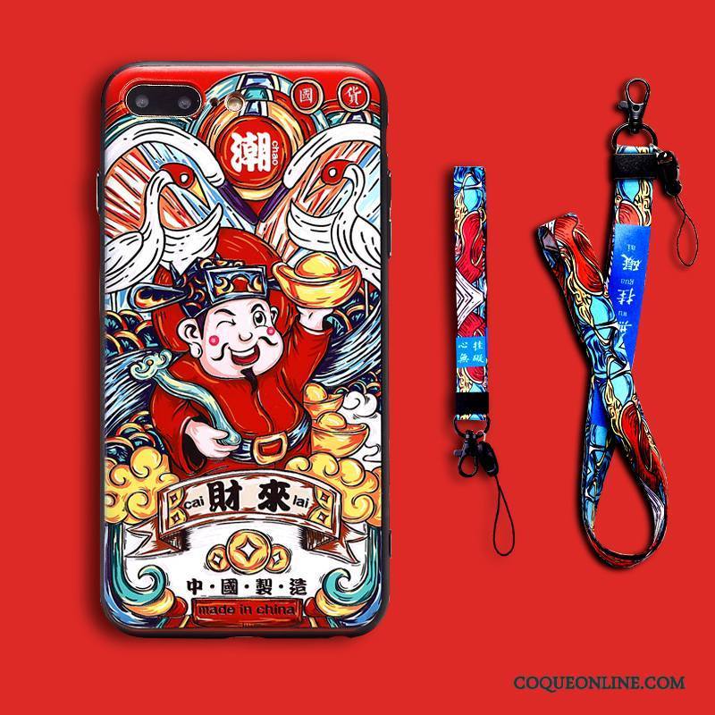 iPhone 7 Plus Coque Style Chinois Amoureux Multicolore Nouveau Marque De Tendance Personnalité Richesse