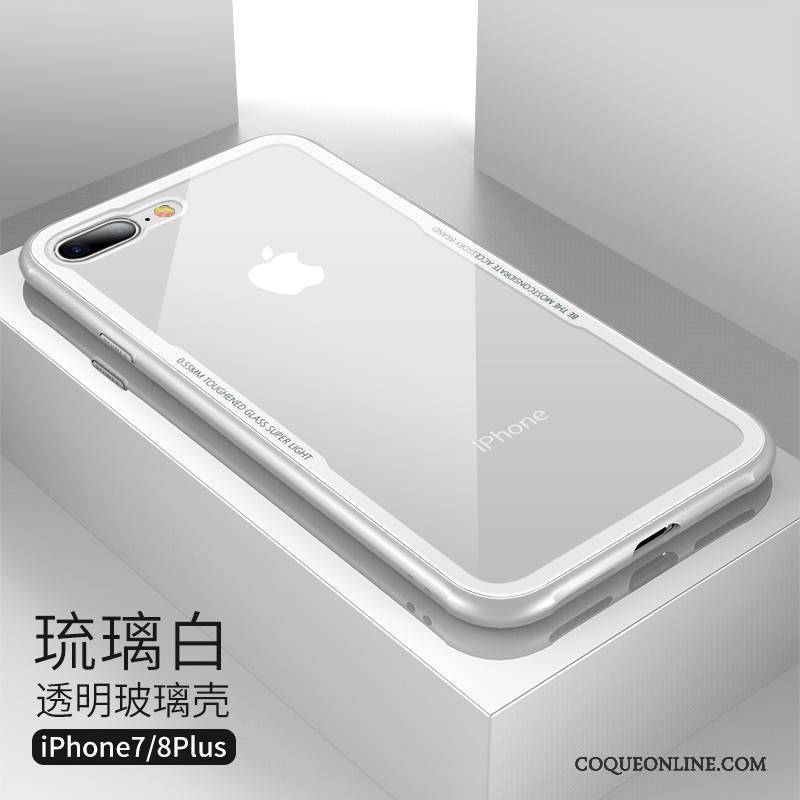 iPhone 7 Plus Coque Tendance Protection Étui Noir Très Mince Nouveau Transparent