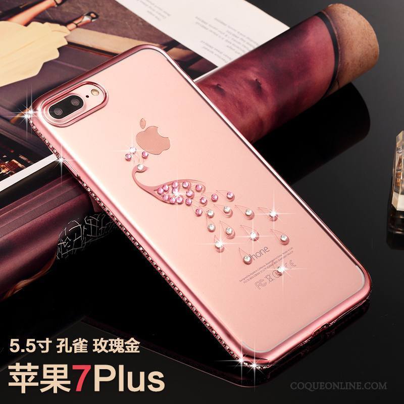 iPhone 7 Plus Coque Étui Fluide Doux Silicone Nouveau Incassable Tendance Tout Compris