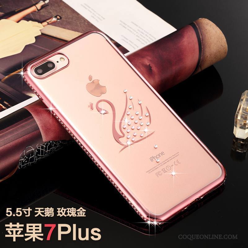 iPhone 7 Plus Coque Étui Fluide Doux Silicone Nouveau Incassable Tendance Tout Compris