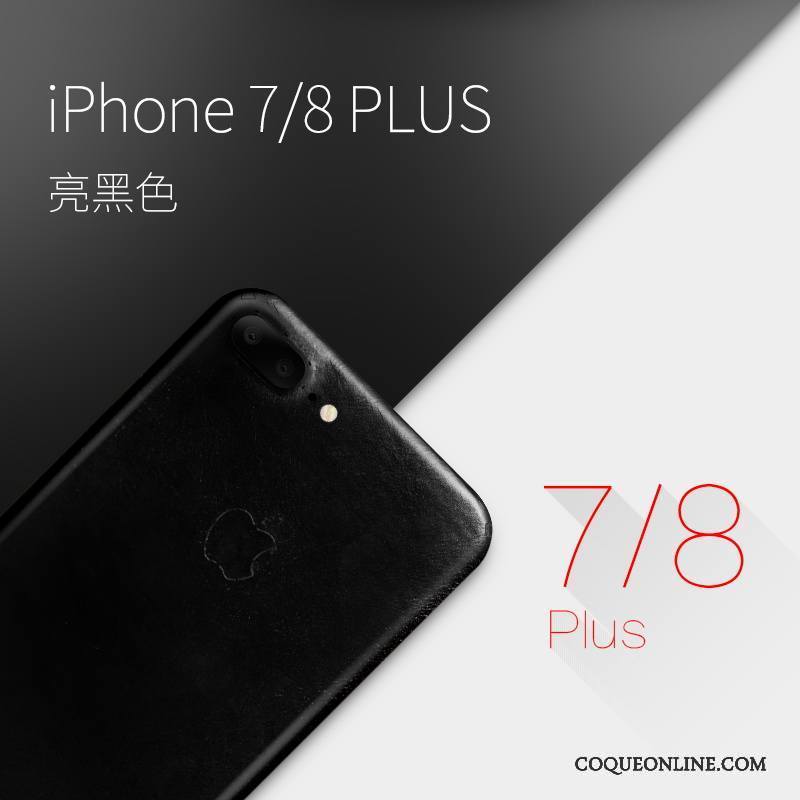 iPhone 7 Plus Cuir Véritable Étui Coque De Téléphone Très Mince Luxe Créatif
