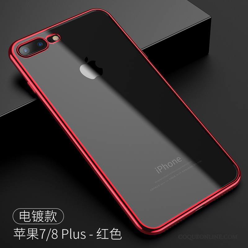 iPhone 7 Plus Nouveau Tout Compris Silicone Incassable Rouge Étui Coque De Téléphone