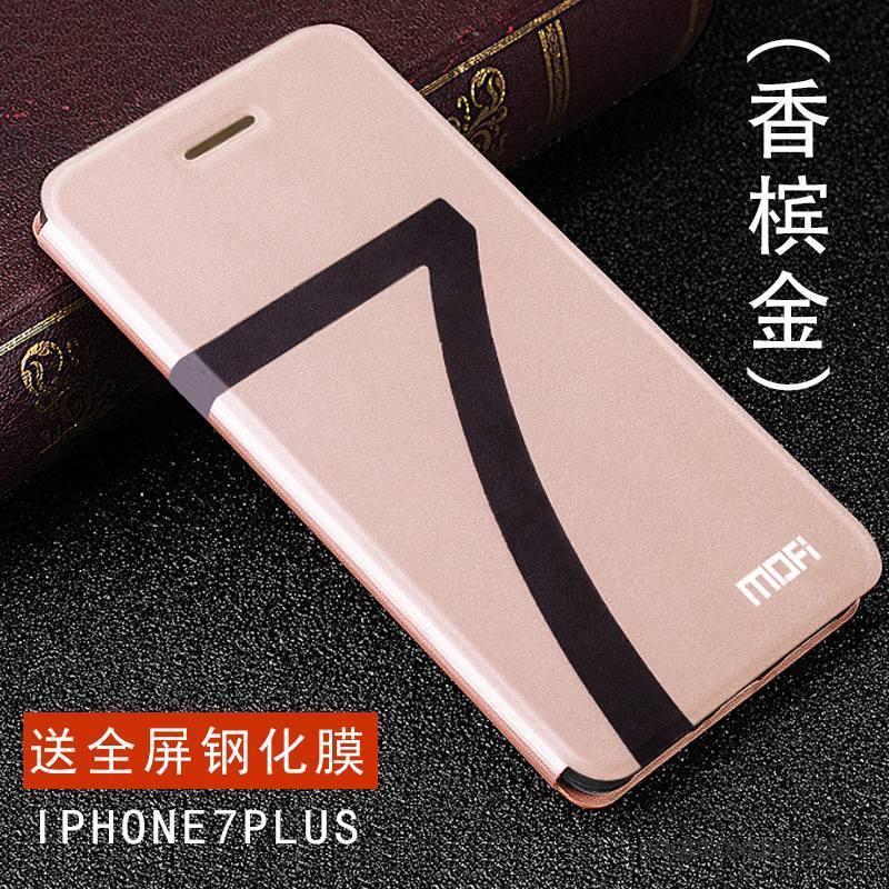 iPhone 7 Plus Or Étui Coque De Téléphone Protection Incassable Tout Compris Tendance