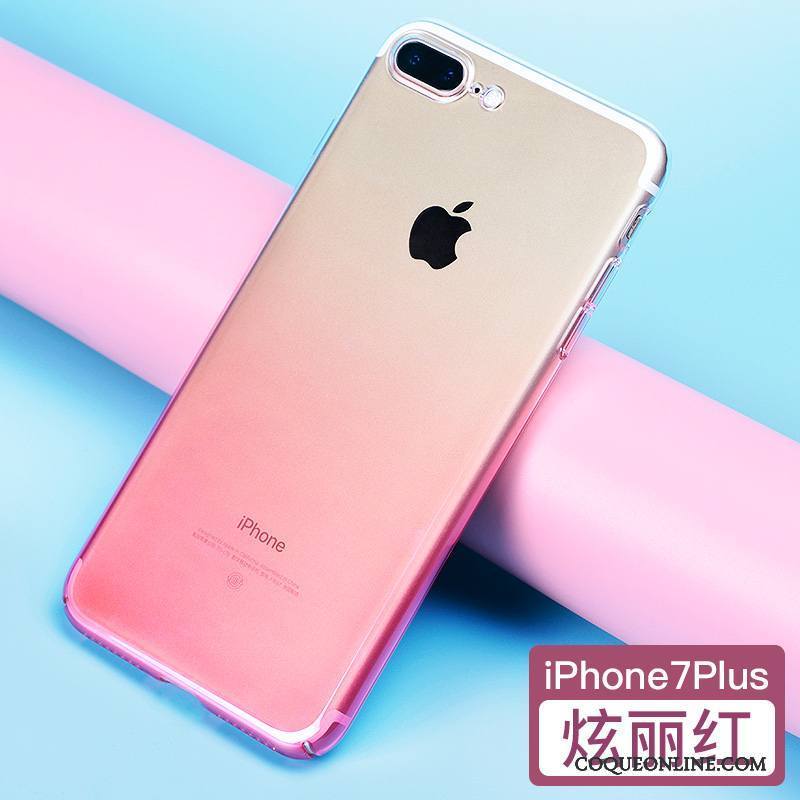 iPhone 7 Plus Placage Bleu Incassable Étui Tendance Nouveau Coque De Téléphone