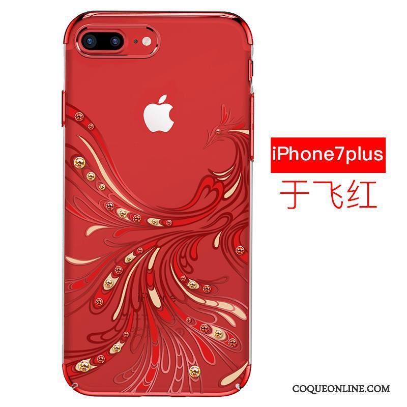 iPhone 7 Plus Protection Rouge Coque Tout Compris Incassable Tendance Difficile
