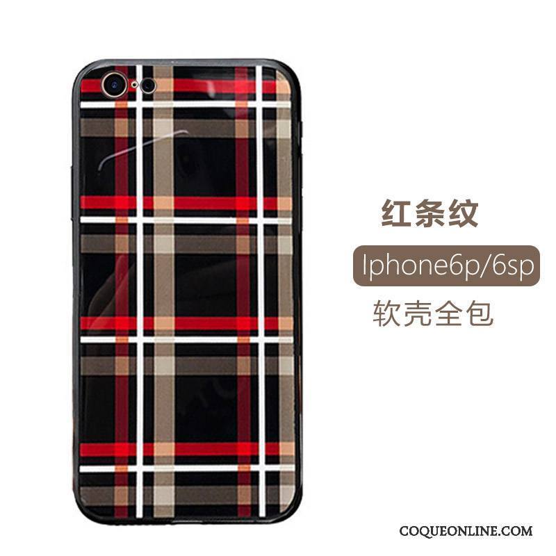 iPhone 7 Plus Style Chinois Incassable Fluide Doux Nouveau Tout Compris Rouge Coque De Téléphone