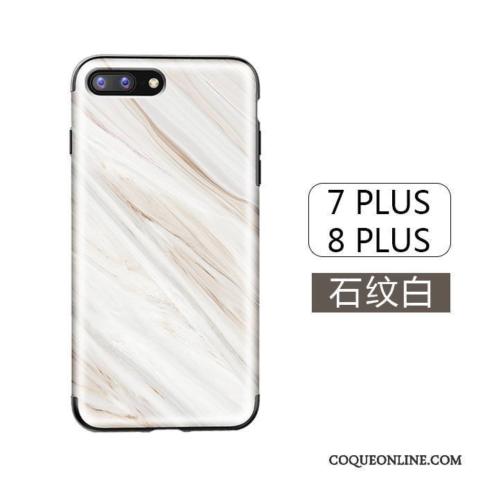 iPhone 7 Plus Tout Compris Silicone Incassable Noir Nouveau Coque De Téléphone Grain De Bois